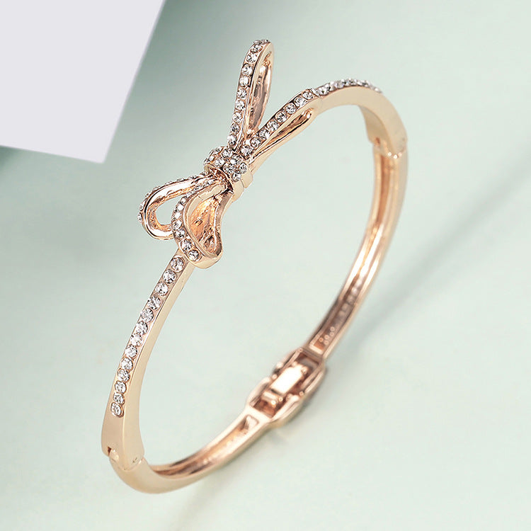 Rose Gold Alloy Bracelets - Apex Bling