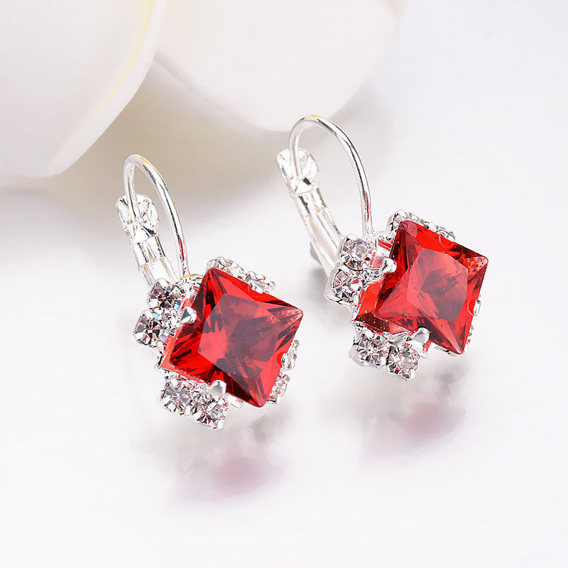 Rhombus Earrings - Apex Bling