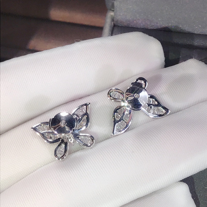 Butterfly Diamond Earrings - Apex Bling